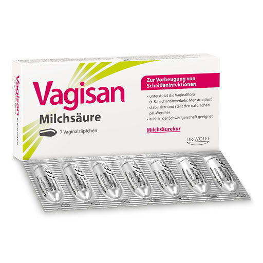 VAGISAN Milchsäure Vaginalzäpfchen