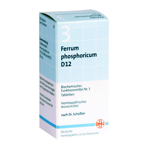 BIOCHEMIE DHU 3 Ferrum phosphoricum D 12 Tabletten