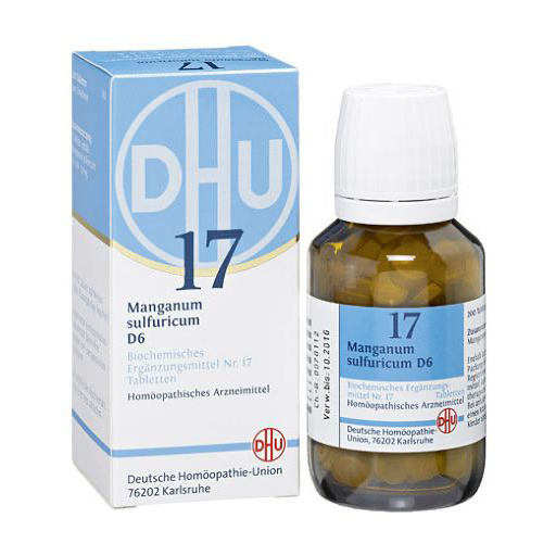 BIOCHEMIE DHU 17 Manganum sulfuricum D 6 Tabletten