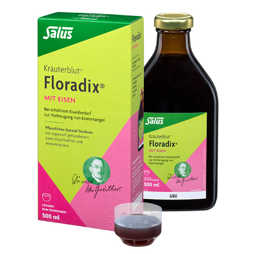 FLORADIX mit Eisen Lösung zum Einnehmen