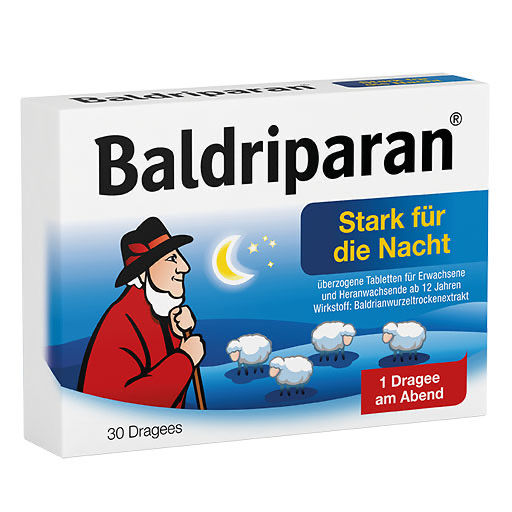 BALDRIPARAN Stark für die Nacht überzogene Tab.