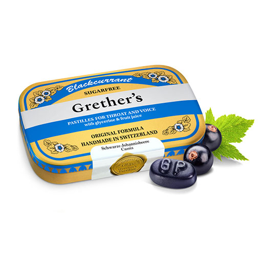 GRETHERS Blackcurrant Silber zf.Past.Dose