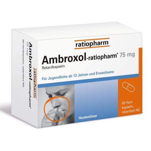 AMBROXOL-ratiopharm 75 mg Hustenlöser Retardkaps.