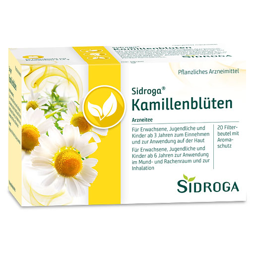 SIDROGA Kamillenblüten Tee Filterbeutel