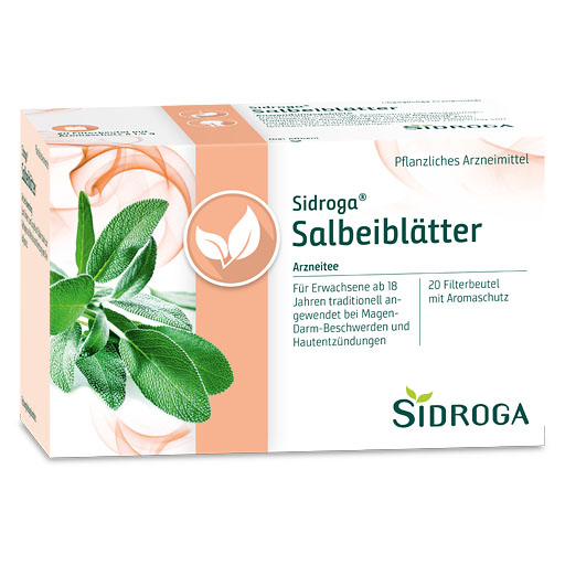 SIDROGA Salbeiblätter Tee Filterbeutel