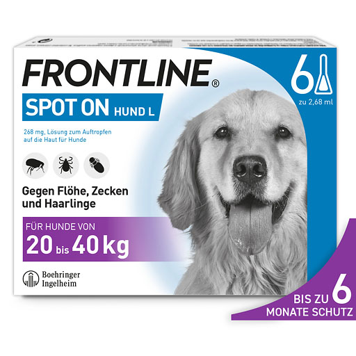 FRONTLINE Spot on H 40 Lösung f.Hunde