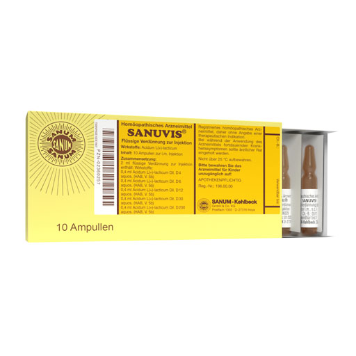SANUVIS Injektion Ampullen