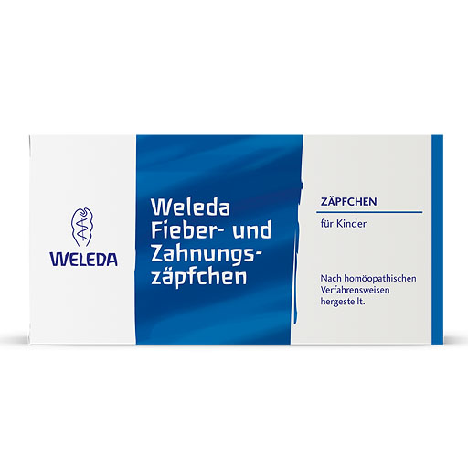 WELEDA Fieber- und Zahnungszäpfchen