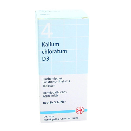 BIOCHEMIE DHU 4 Kalium chloratum D 3 Tabletten