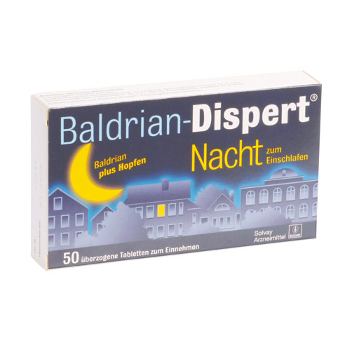 BALDRIAN DISPERT Nacht zum Einschlafen üb.Tabl.