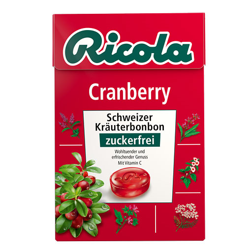 RICOLA o.Z.Box Cranberry Bonbons