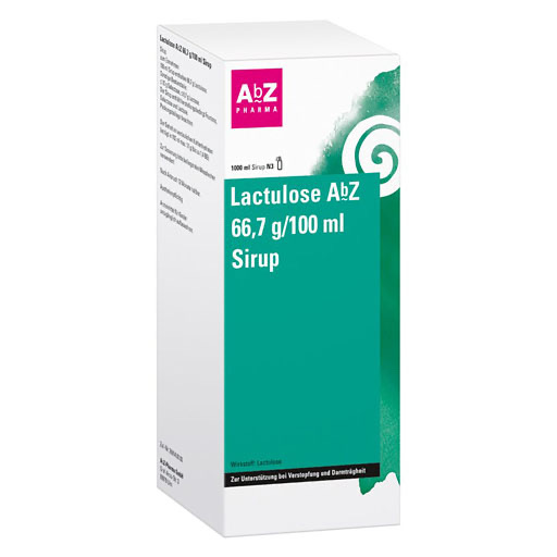 LACTULOSE AbZ 66,7 g/100 ml Sirup