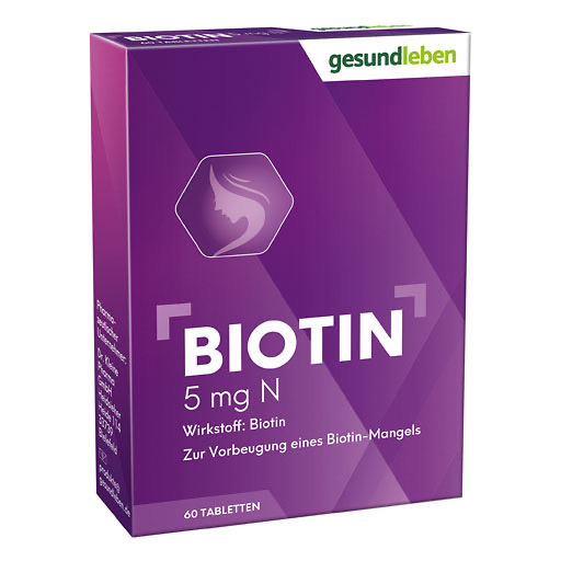 GESUND LEBEN Biotin 5 mg N Tabletten