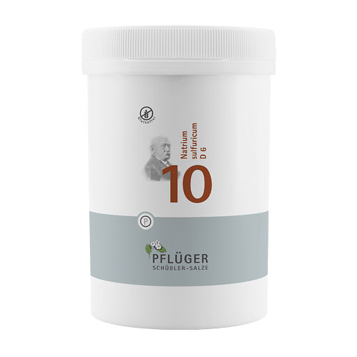 BIOCHEMIE Pflüger 10 Natrium sulfuricum D 6 Tabl.