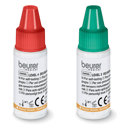 BEURER GL44/GL50 Kontrolllösung Level 3+4