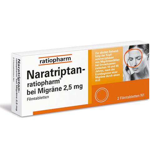 NARATRIPTAN-ratiopharm bei Migräne Filmtabletten