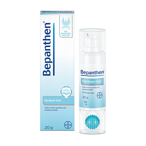 BEPANTHEN Narben-Gel mit Massage-Roller