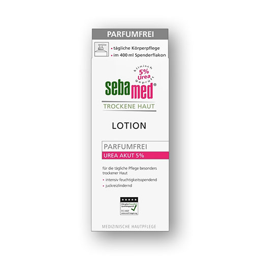 SEBAMED Trockene Haut Lotion Urea 5% parfümfrei