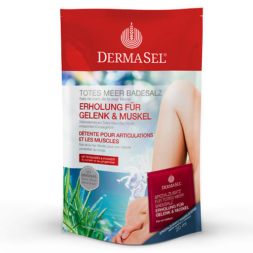 DERMASEL Totes Meer Badesalz+Gelenk&Muskel SPA