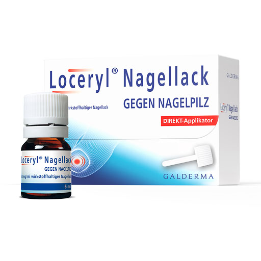 LOCERYL Nagellack gegen Nagelpilz DIREKT-Applikat.
