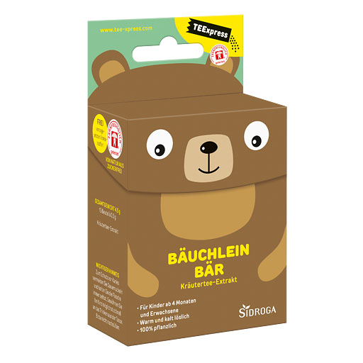 SIDROGA TEExpress Bäuchlein Bär
