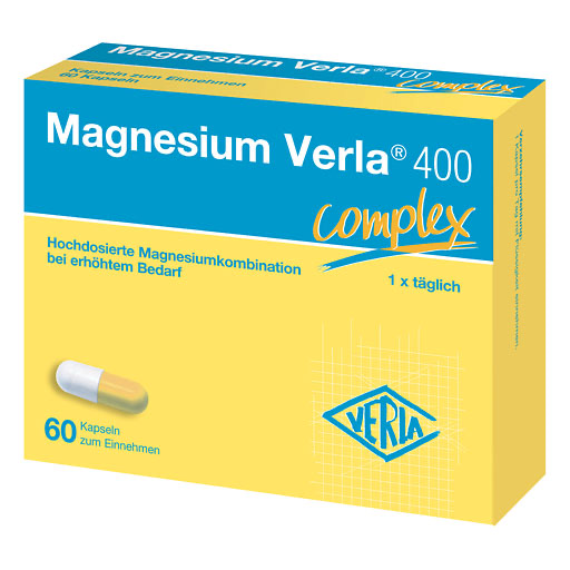 MAGNESIUM VERLA 400 Kapseln