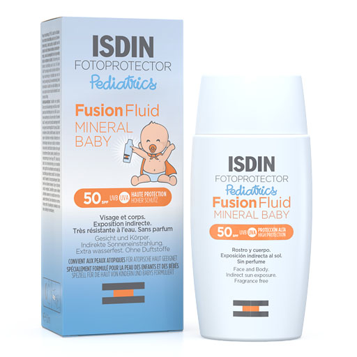 ISDIN Fotoprotector Ped.Fusion Flu.Min.Baby LSF 50