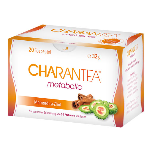 CHARANTEA metabolic Zimt Kräutertee Filterbeutel