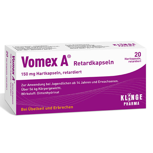 VOMEX A Retardkapseln