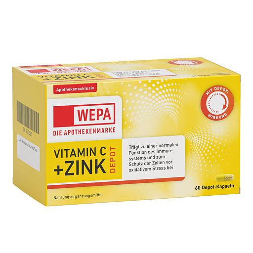 WEPA Vitamin C+Zink Kapseln