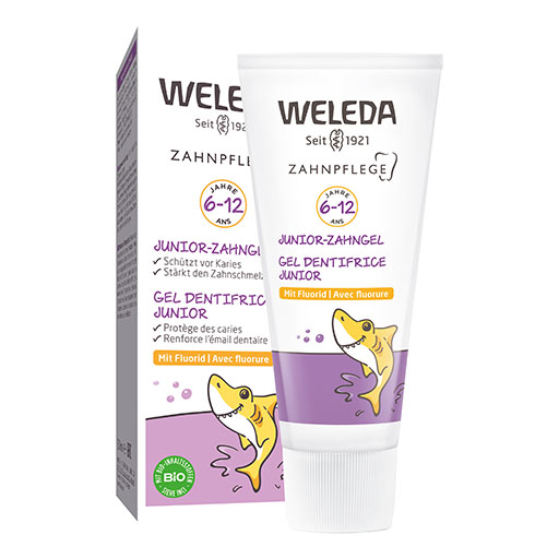 WELEDA Junior-Zahngel mit Fluorid