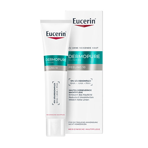EUCERIN DermoPure Clinical Peeling 10 Nachtcreme