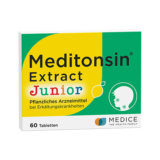 MEDITONSIN Extract Junior pflanzl.Erkältungstabl.