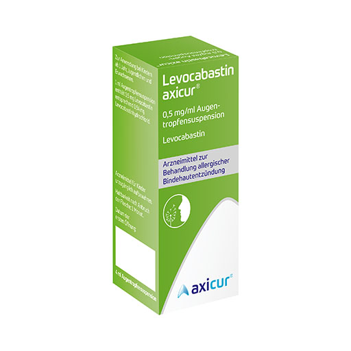 LEVOCABASTIN axicur 0,5 mg/ml Augentropfensusp.